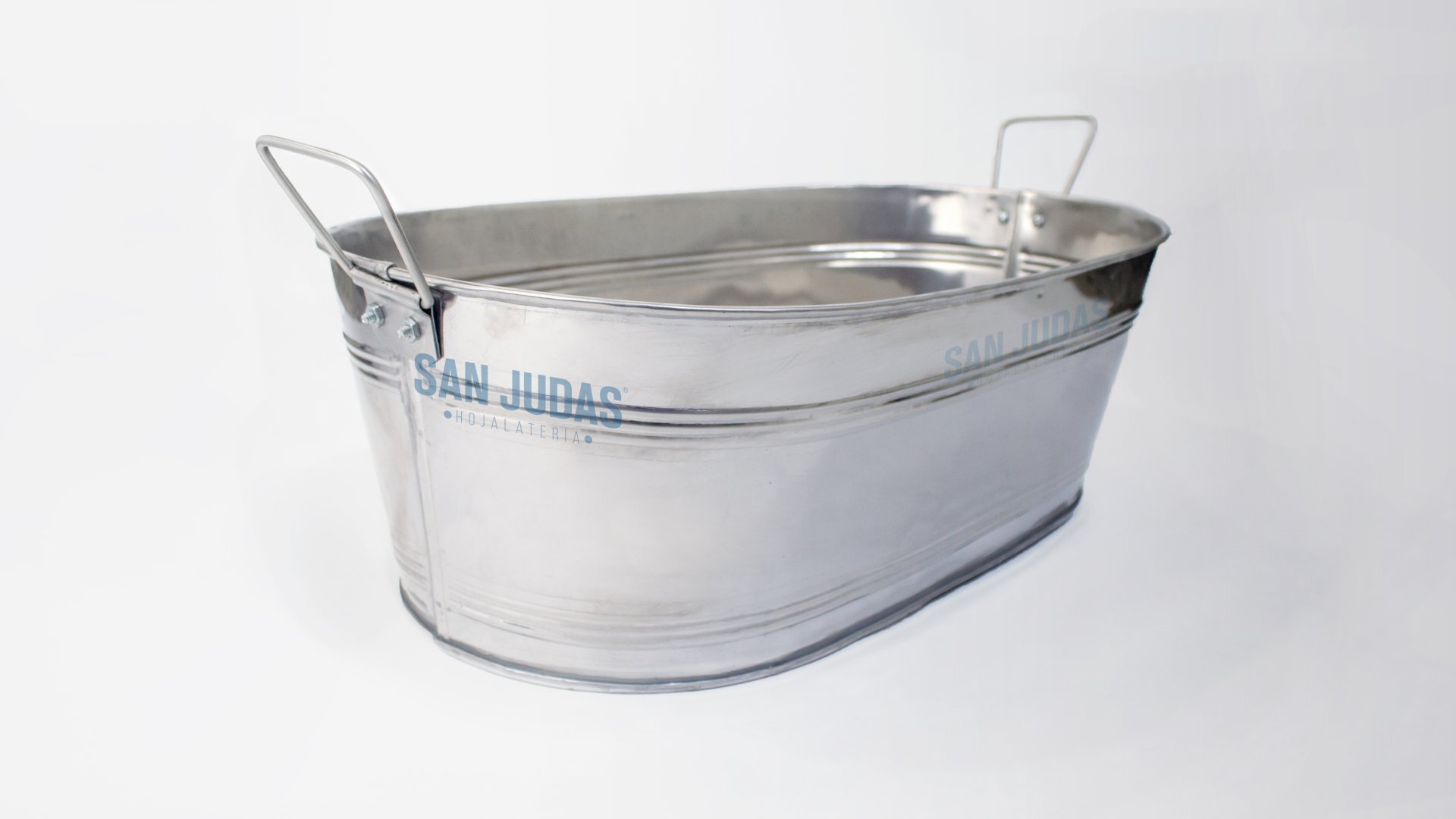 Chalupa tina ovalada acero inoxidable