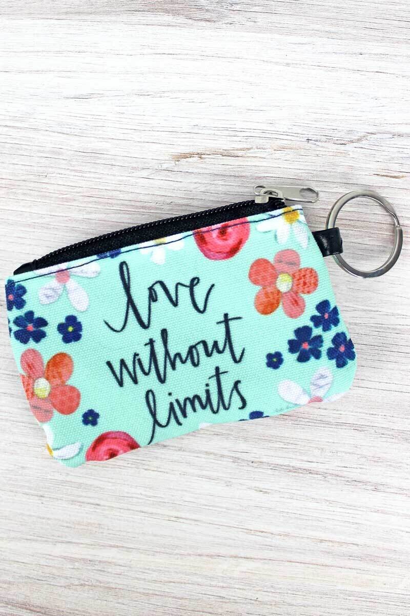ID Wallet Keychain &quot;Love Without Limits&quot;