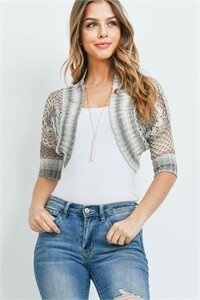 Mocha Woven Sweater