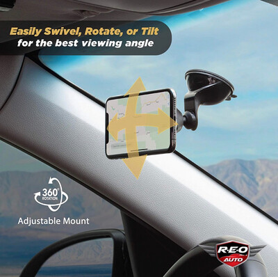 SCOSCHE MMWSM-RP MagicMount Select Magnetic Phone Suction Cup Mount