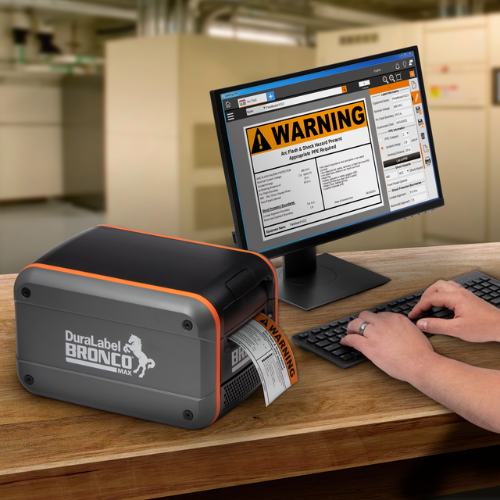 DuraLabel Bronco Max - Affordable Industrial Label Printer