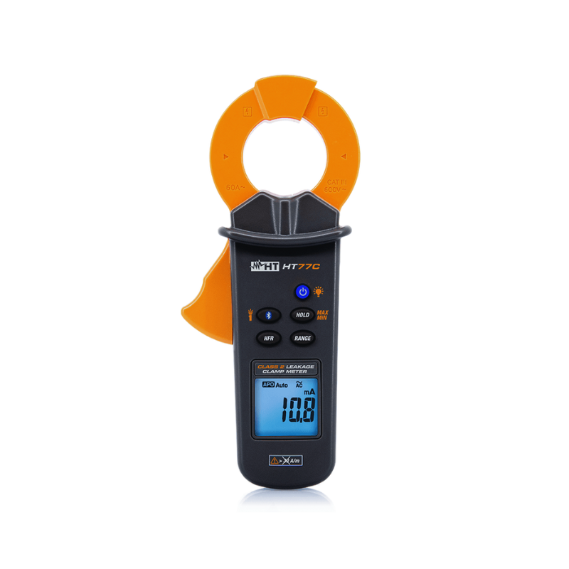 HT Italia HT77C Class 2 AC Leakage Current Clamp Meter