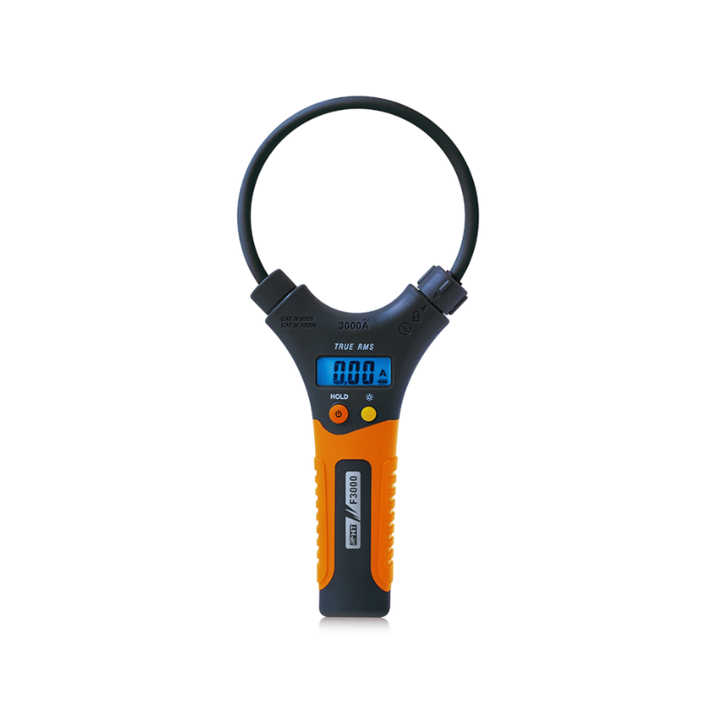 F3000 AC flexible clamp with 30/300/3000A full scales
