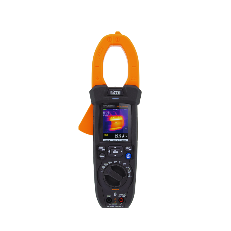 HT - ECLIPSE AC/DC TRMS 1000A clamp meter with integrated thermal imager