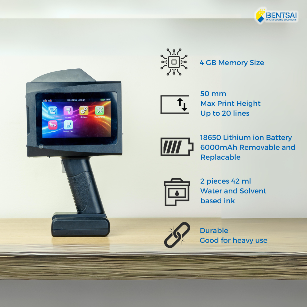 Bentsai B45 Dual Head Inkjet Printer