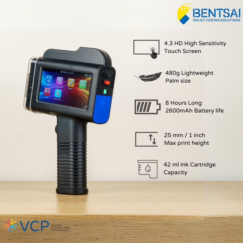 BENTSAI B35 Portable Handheld Mobile Inkjet Printer