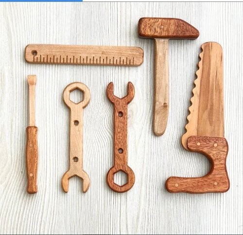 Holzspielzeug Werkzeug-Set