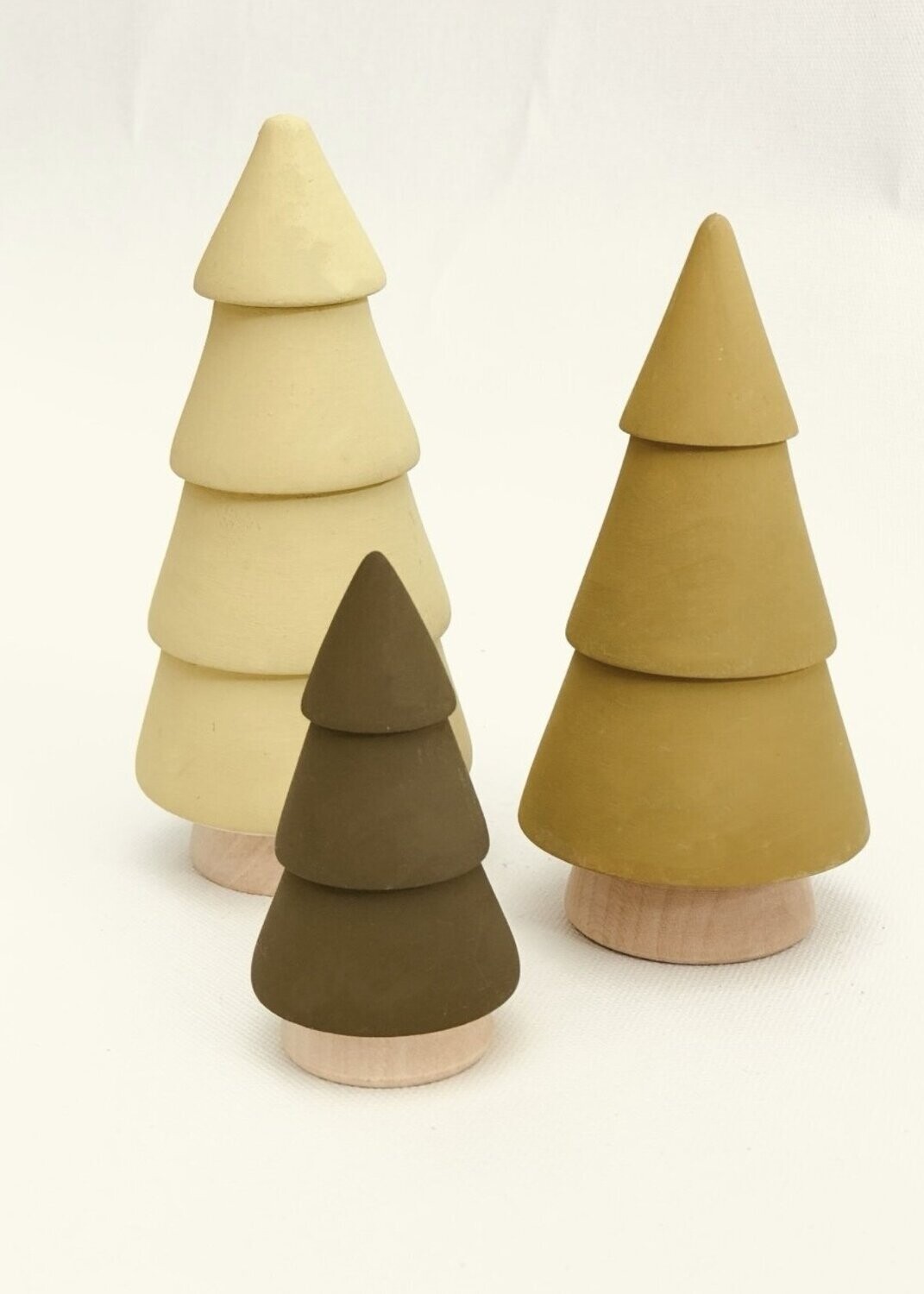 Holzspielzeug "Pine-Trees-Set" 3-teilig