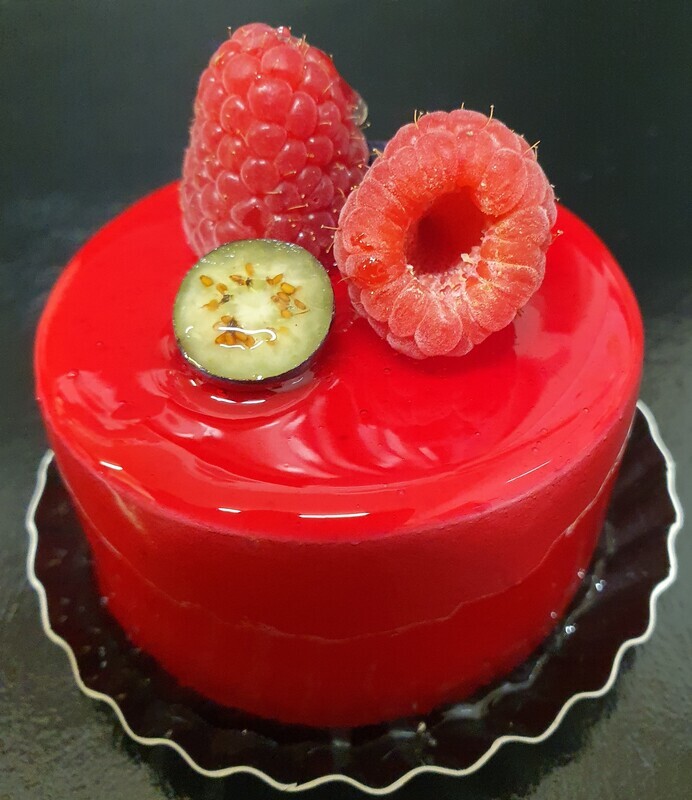 DELICE FRAMBOISE FRUITS ROUGES individuel