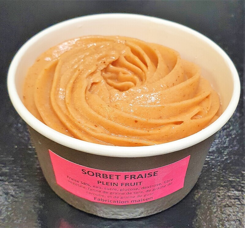 CREME GLACÉE FRAISE 150 ML