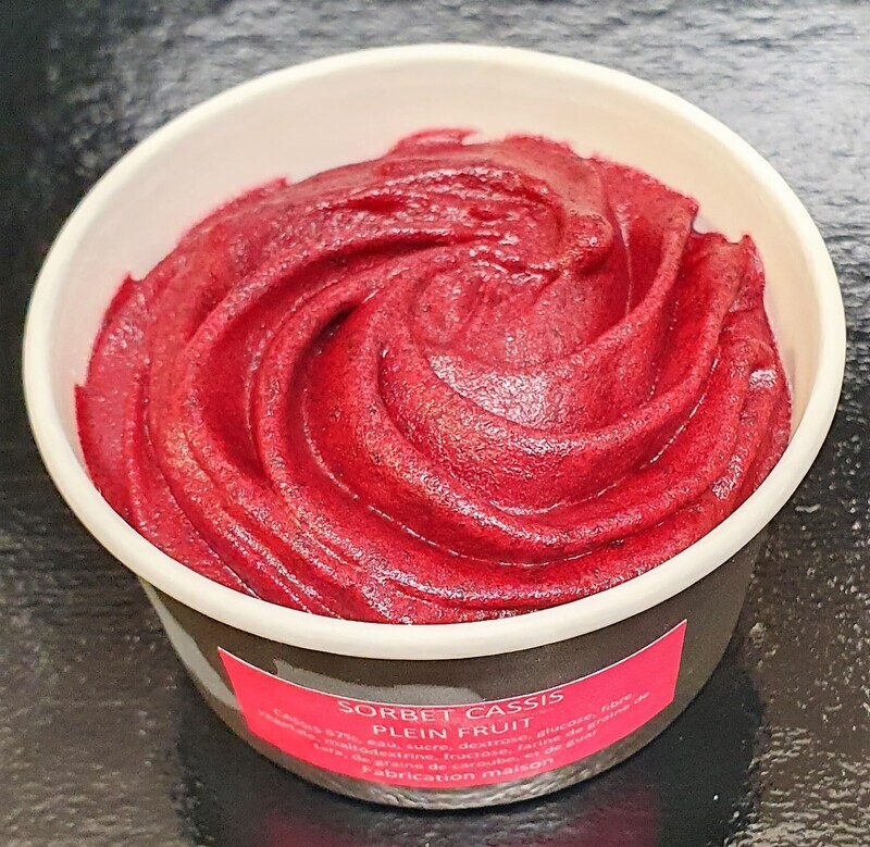 SORBET CASSIS 150 ML