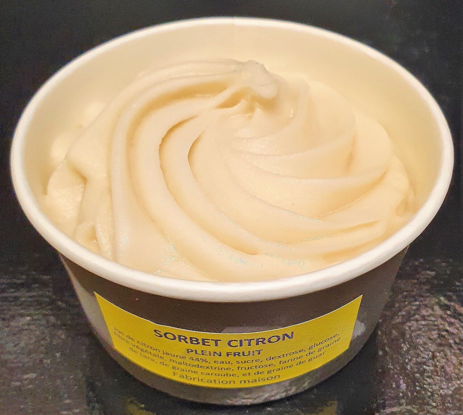 SORBET YUZU ET CITRON DE SICILE  150 ML