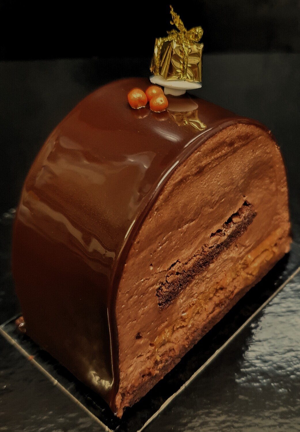 BUCHE ROYAL CHOCOLAT  1 PART INDIVIDUELLE