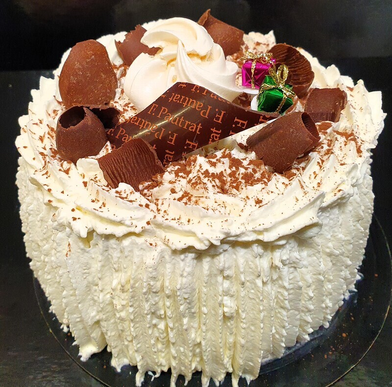 VACHERIN POIRE CHOCOLAT 6 personnes