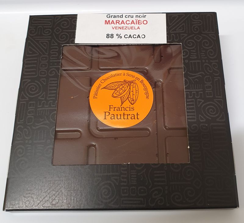 TABLETTE  GRAND CRU MARACAÏBO 88% VENÉZUELA