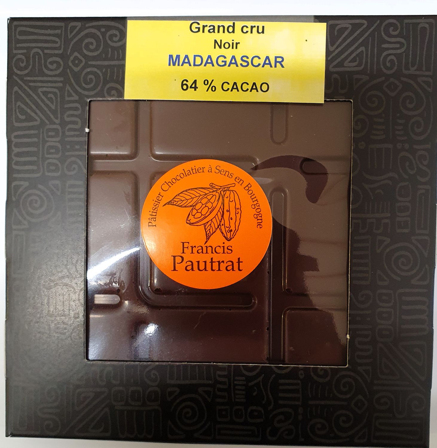 TABLETTE  GRAND CRU MADAGASCAR 64%