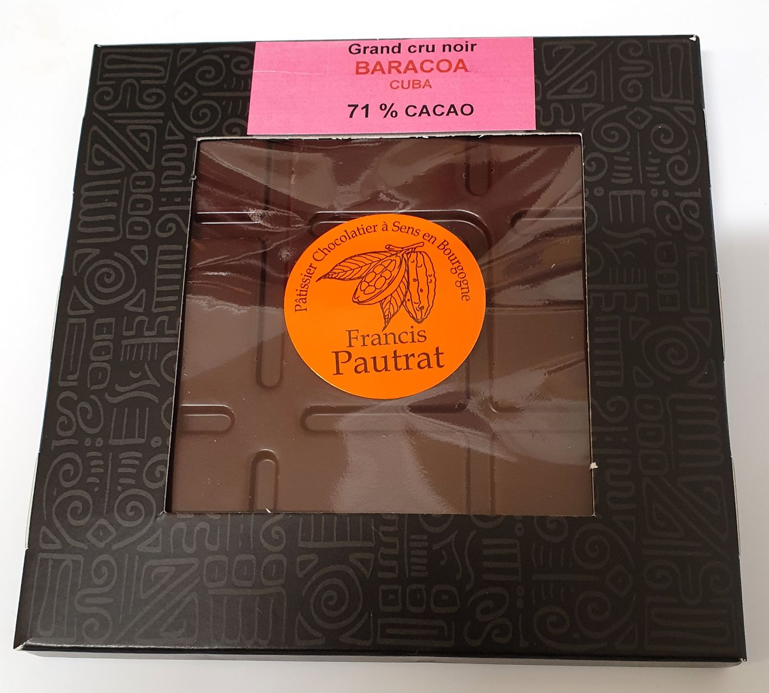 TABLETTE  GRAND CRU BARACOA 71%