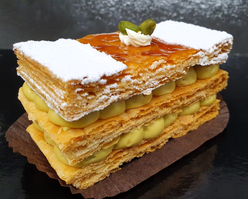 MILLEFEUILLE PISTACHE INDIVIDUEL