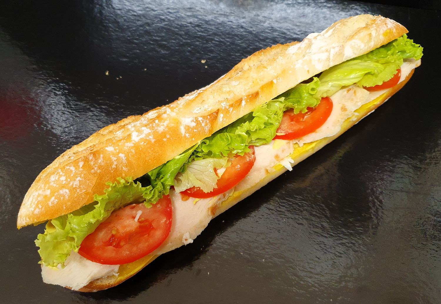 sandwich baguette POULET CURRY
