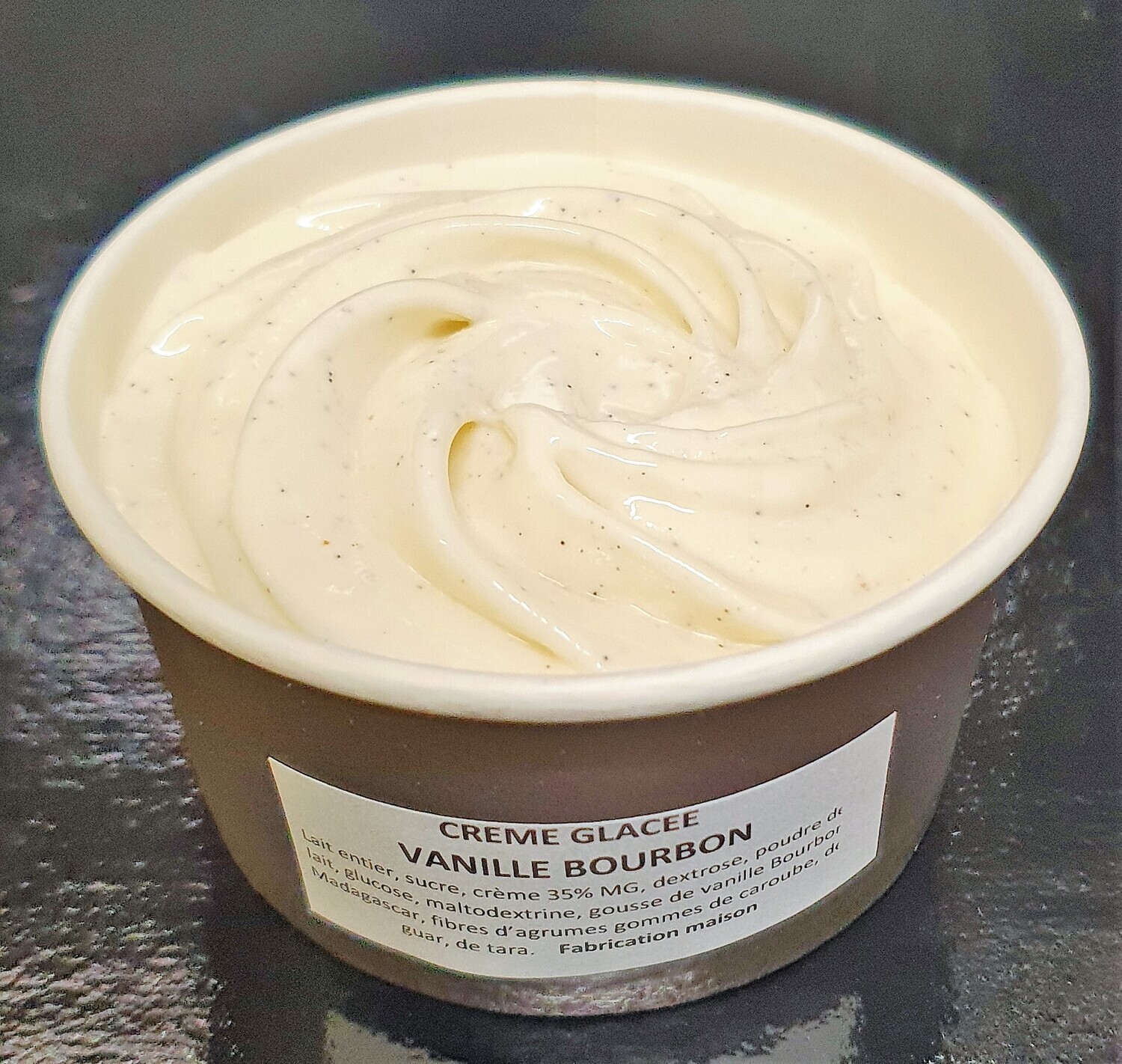 CREME GLACEE VANILLE BOURBON 150 ML