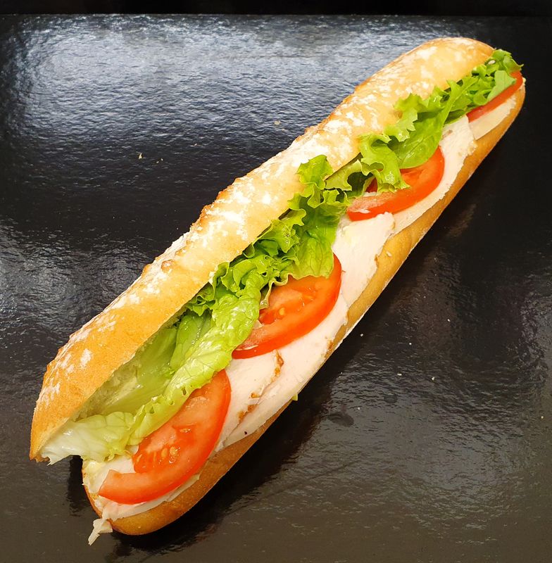 sandwich baguette POULET MAYONNAISE