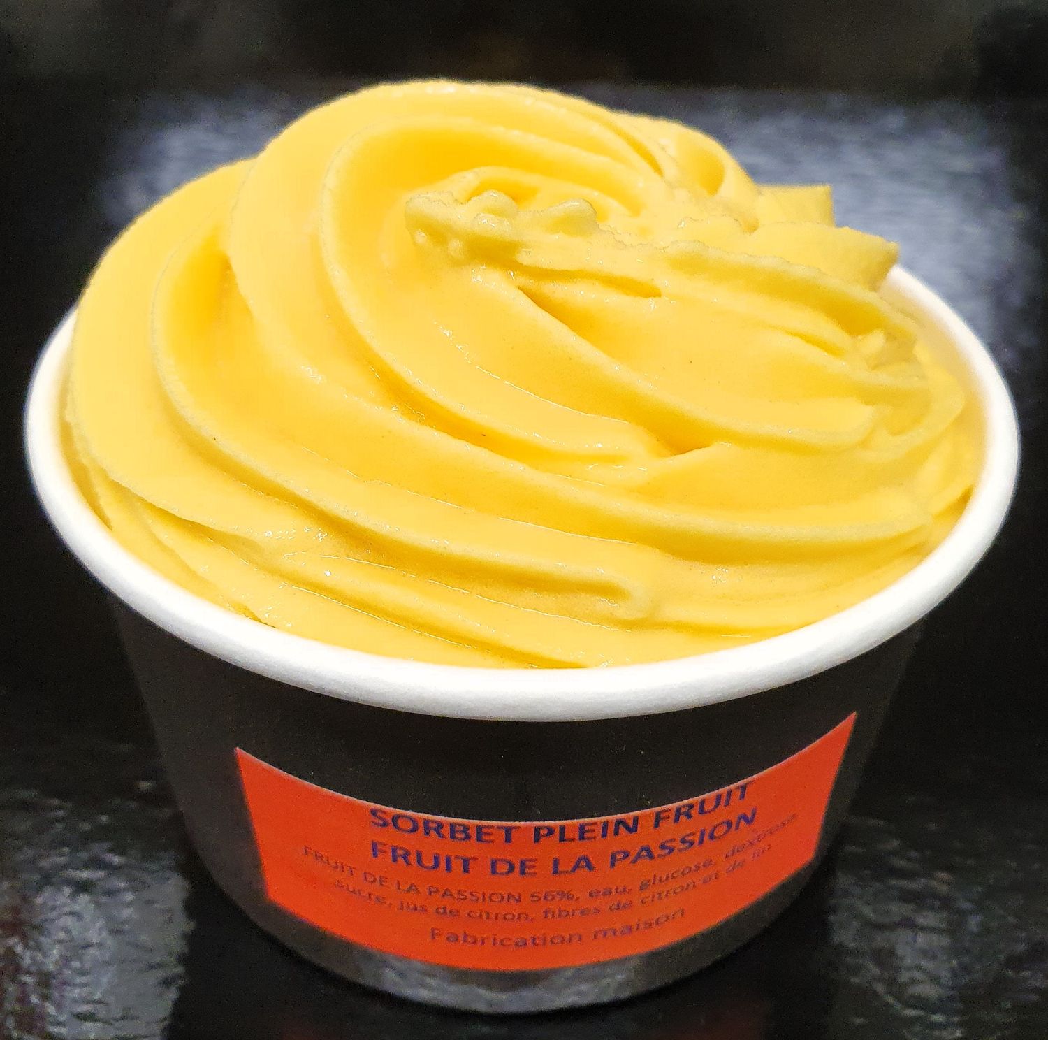 SORBET FRUIT DE LA PASSION  150 ML