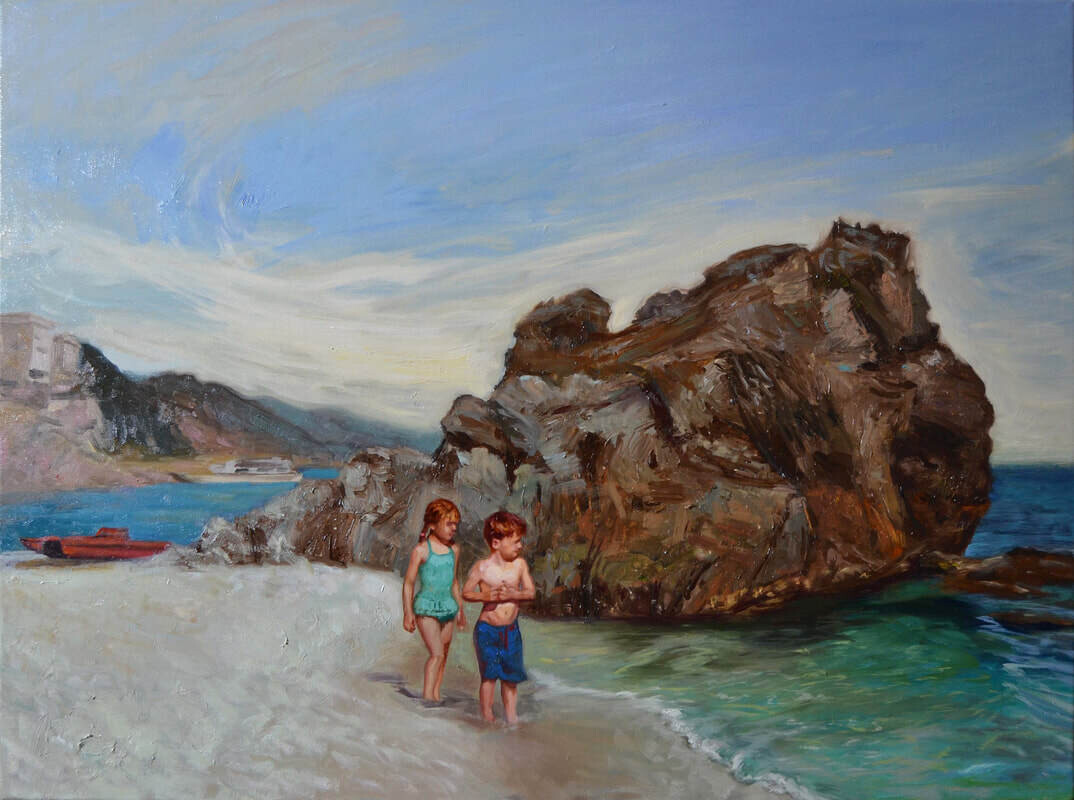 A complex decision - Oil - 23,6 by 31,5 - 60 cm X 80 cm - 2018