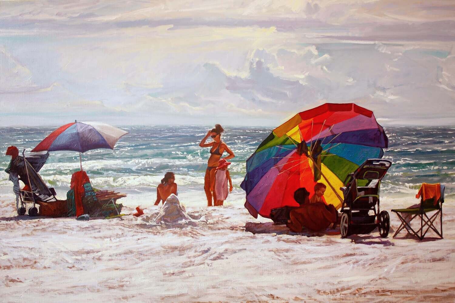 A perfect day - Oil - 47,2 by 31,5 - 120 cm X 80 cm - 2014