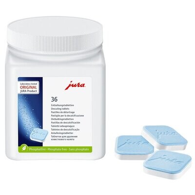 JURA Entkalkungstabletten 2-Phasen - 36 Tabletten