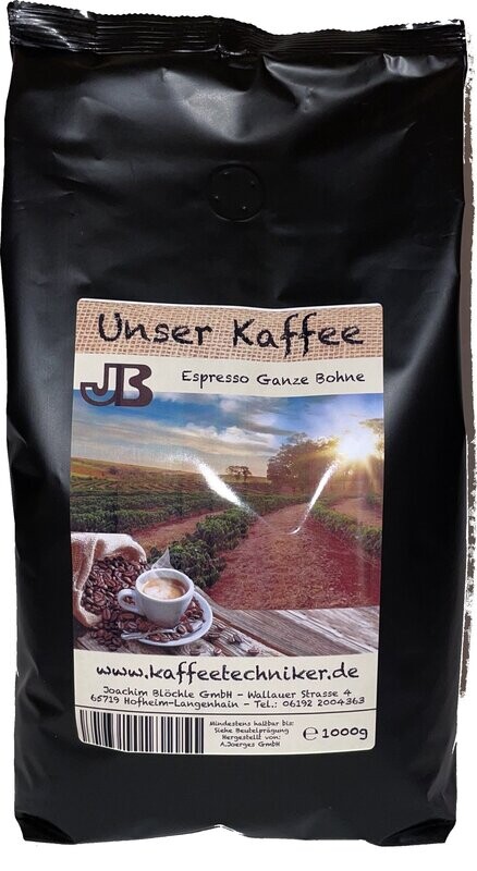 JB "Unser Kaffee" Espresso 1000g