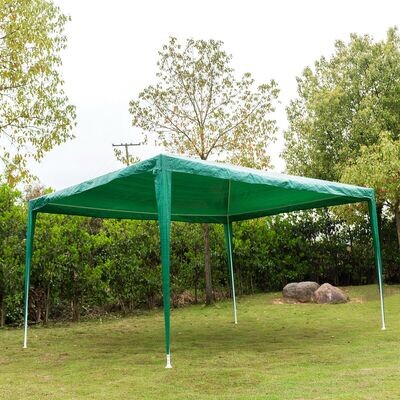 3x4m Heavy Duty Gazebo Waterproof Marquee Canopy Outdoor Garden Party Tent Green