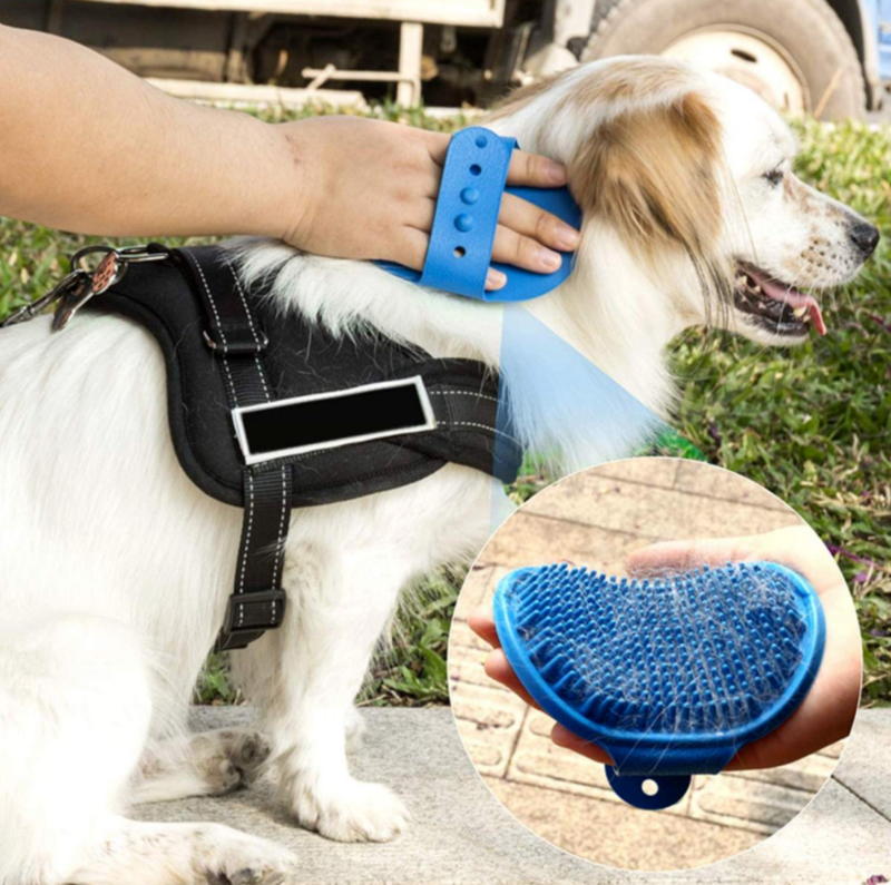 Brush For Pet Dog Puppy Cat Grooming Brush Massaging Brush Hair Long Short UK