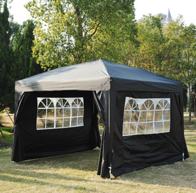 3x3m Black/Blue/Coffee/Green/White Garden Pop Up Gazebo Marquee Party Tent Wedding Canopy