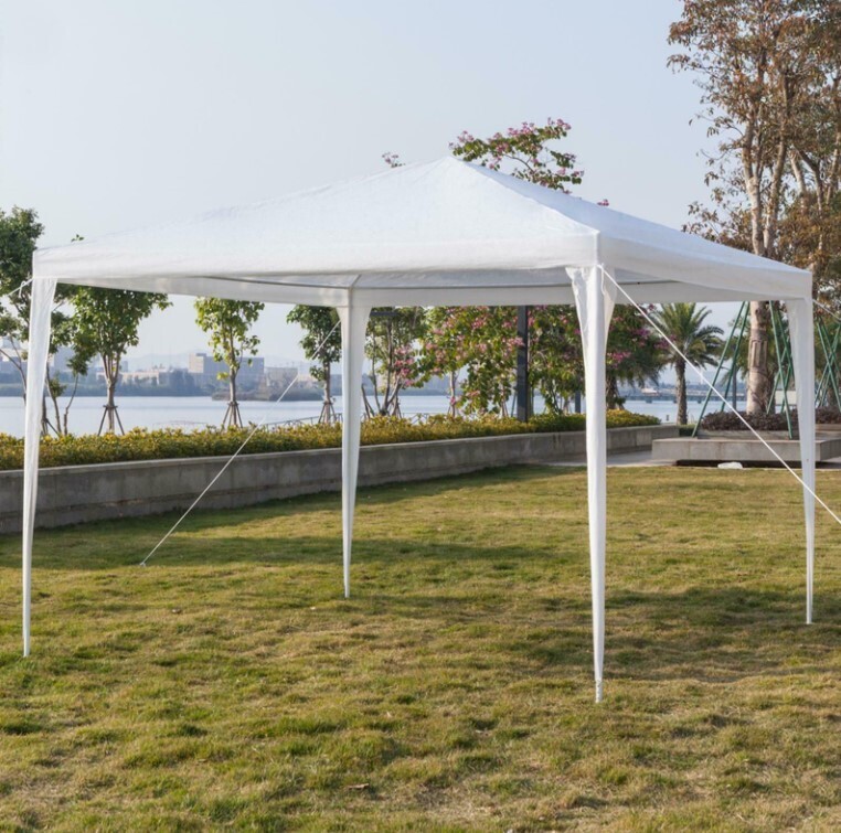 3x3m White Gazebo Party Tent Marquee Waterproof Outdoor Garden Wedding Canopy UK