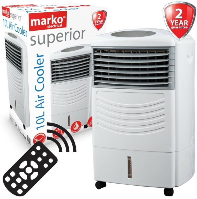 12L 3 Speed Portable Air Cooler Purifier Humidifier Cool Electric Cold Fan Timer