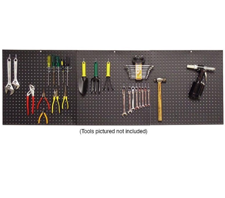 ​Garage Peg Board Steel Tool Rack 6ft Long Seville With Peg Kit