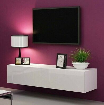 TV Cabinet High Gloss 120x30x30 cm Engineered Wood