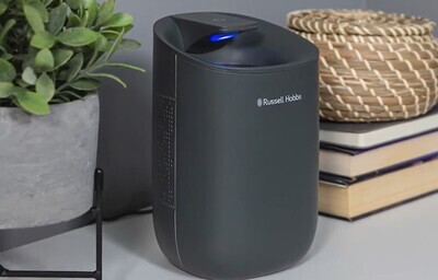 600Ml Dehumidifier Fresh Air Mini Compact Grey Portable for Home Condensation Moisture Damp
