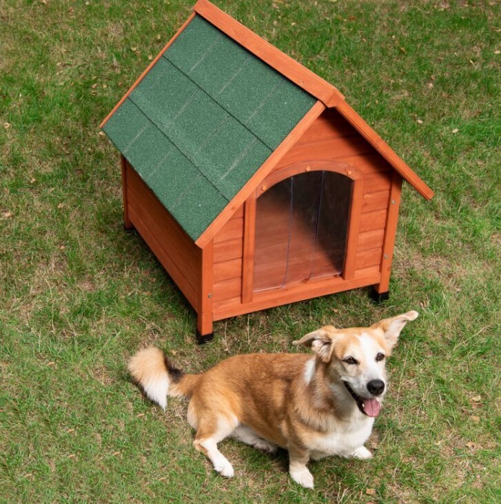 ​Dog Kennel Spike Comfort Classic Waterproof Wooden Elevated Outdoor