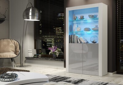 Display Cabinet 170cm + LED Lights