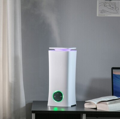 ​5 Litre Ultrasonic Cool and Hot Mist Humidifier with Ioniser and Aroma Diffuser