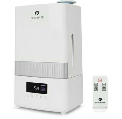 Digital Ultrasonic Cool Mist Humidifier and Ioniser with Aroma Diffuser Tray Auto Humidity Function