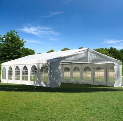 6x12M Heavy Duty Marquee Party Tent Wedding Event Gazebo Shade Outdoor