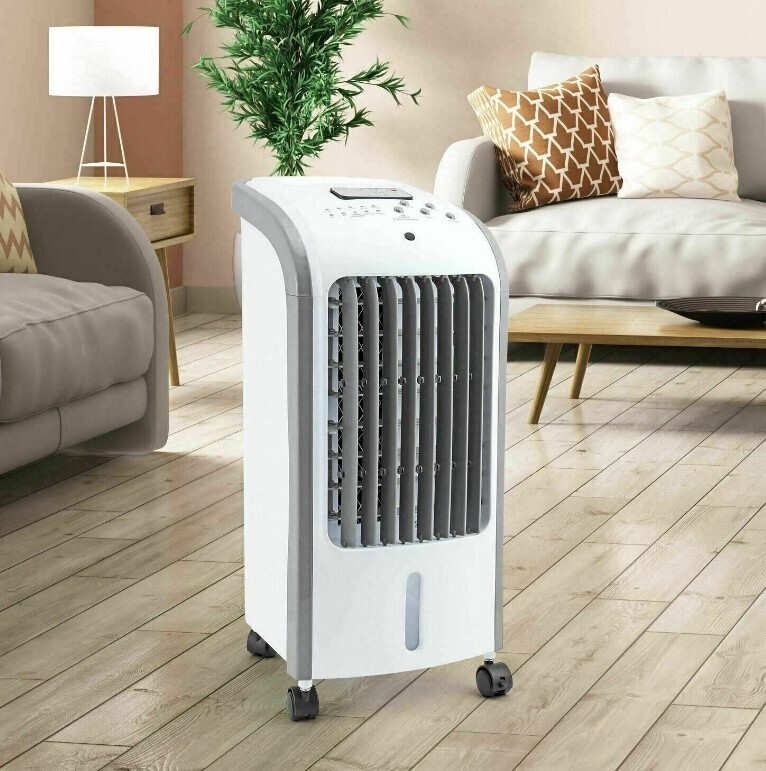 ​3 In 1 Portable Air Cooler Unit Fan Humidifier Timer Digital Cooling AC W/Remote