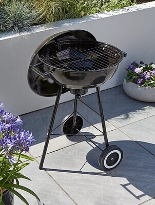 ​43cm Kettle BBQ Grill Barbecue Portable Outdoor Garden Camping Picnic