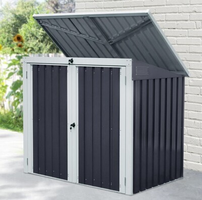 ​Garden Shed Corrugated Black ​