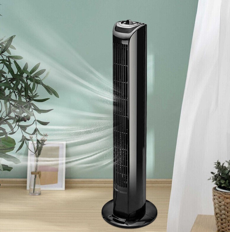 Air Cooling Free Standing Tower Fan