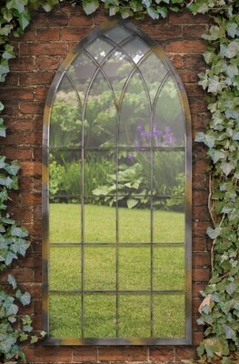 Extra Large Garden Wall Mirror Arch Outdoor Vintage