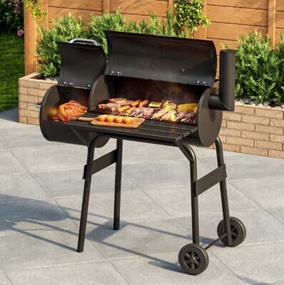 Outdoor Smoker Barbecue Charcoal Portable BBQ Grill Garden