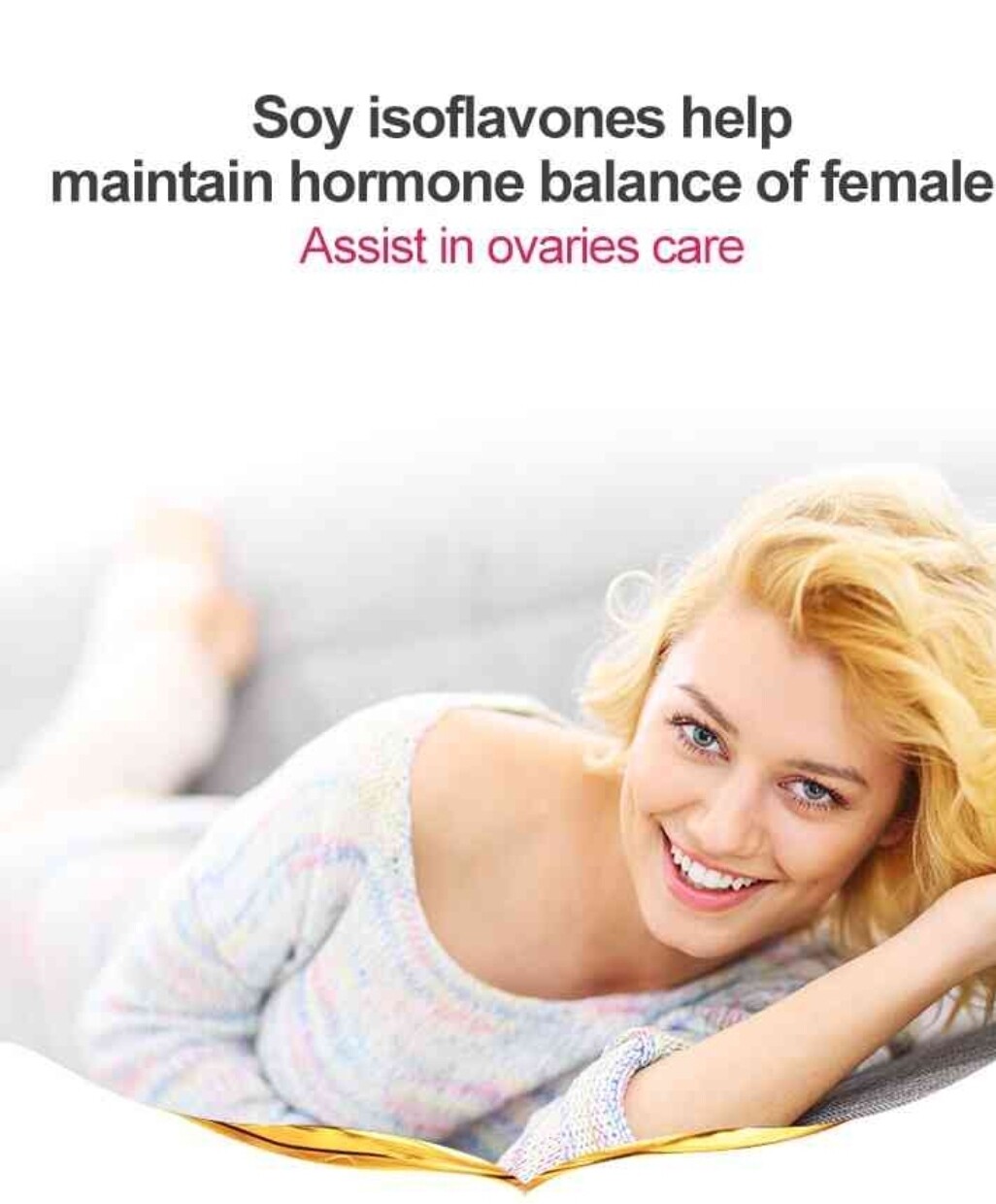 Soy Power Capsule: Regulate Female Hormone and Ovarian Dysfunction